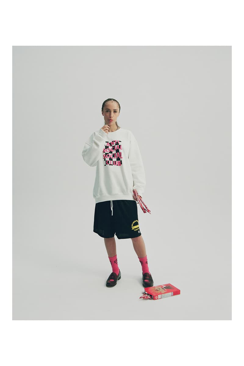 Anti Social Social Club ASSC SS19 Spring Summer 2019 Lookbook Collection Neek Lurk "STRESSED" Drop Streetwear Logomania Get Weird Graphic Hoodie Sweatshirt T Shirt 