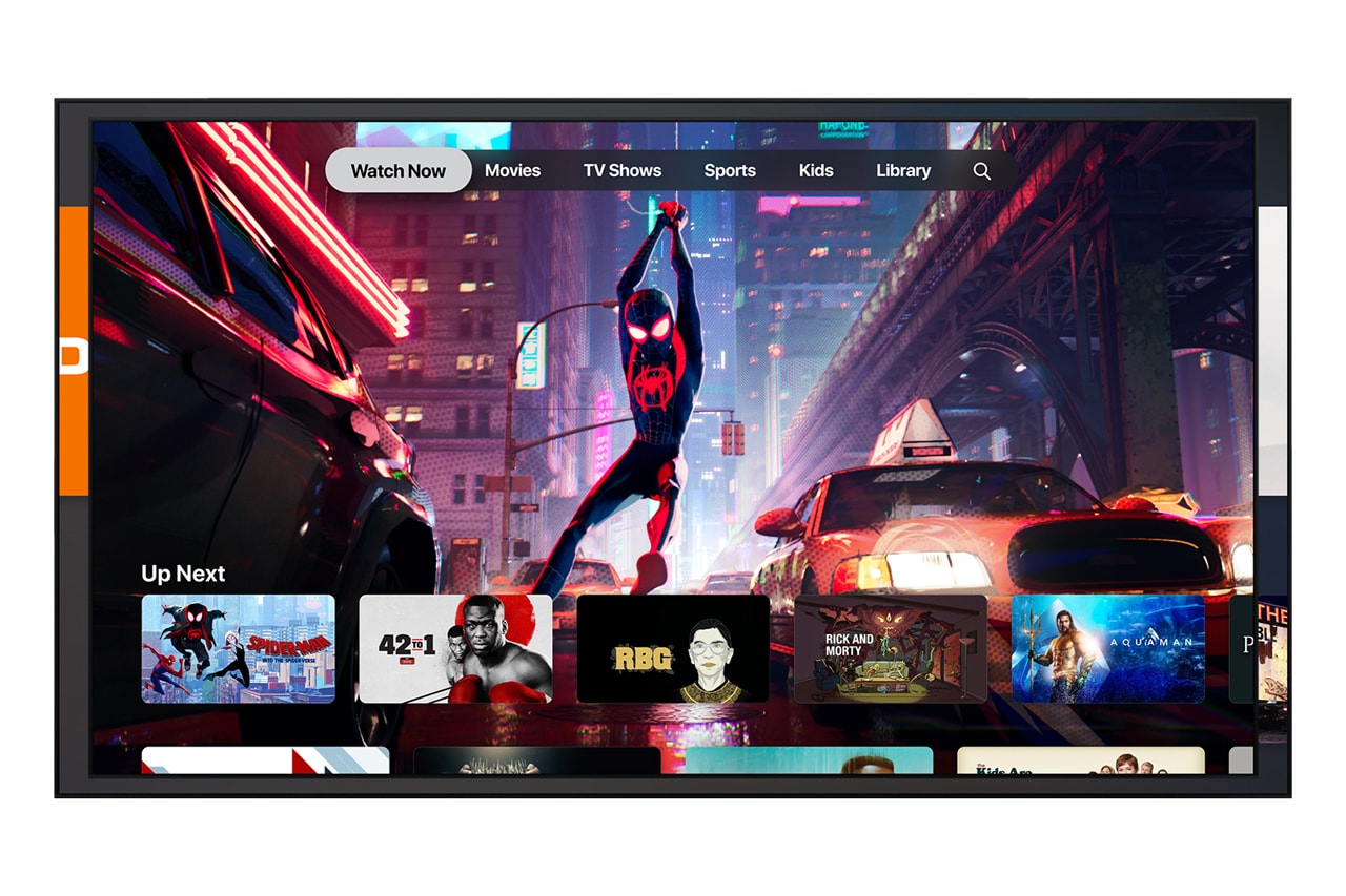 Apple TV plus Video Streaming Subscription Service Unveil app movies shows news arcade sports itunes