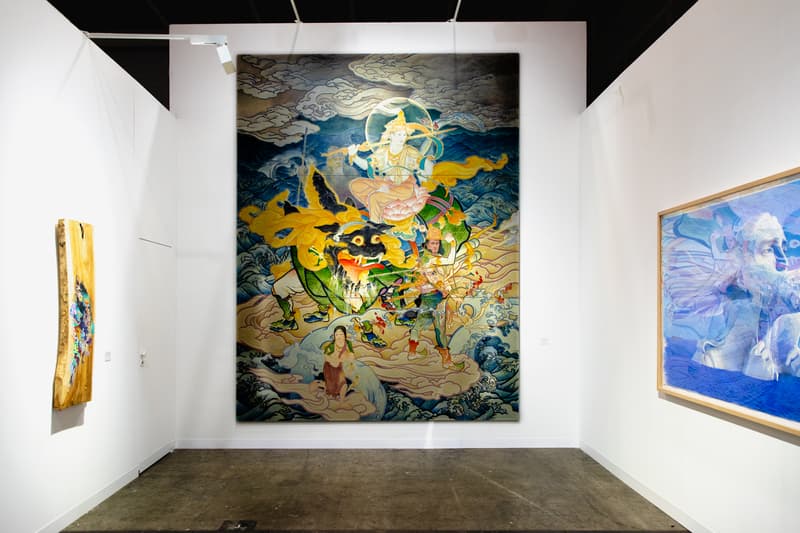 Art Basel Hong Kong 2019 Recap Takashi Murakami Jean-Michel Basquiat Keith Haring Pablo Picasso Jeff Koons Andy Warhol Vincent Namatjira Javier Calleja Keiichi Tanaami Hajime Sorayama David Hockney Jaume Plensa Jose parla Kaikai Kiki Charles Avery Heji Shin Kanye West Frank Ocean Peter Halley Eric Fischl Willem de Kooning George Condo Kaws Peter Zimmermann Mr. Perrotin Liu Xiaodong Mika Tajima Zeng Fanzhi Hauser Wirth Louise Bourgeois Damien Hirst Zhou Li Gerasimos Floratos Virgl Abloh Robert Rauschenberg Duane Hanson Huang Hai Hsin Elemgreen Dragsin Chow Chun Fai Blum Poe Yoshitomo Nara AR Penck Noh Suntag Chu Enoki Yamaguchi Akira Mori Junichi Anselm reyle Claudia Comte Ye Linghan Todd James