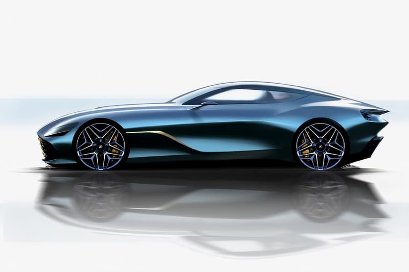 Aston Martin Unveils $8M DBS GT Zagato Hypercar renders DBZ Centenary Collection DB4 GT Zagato
