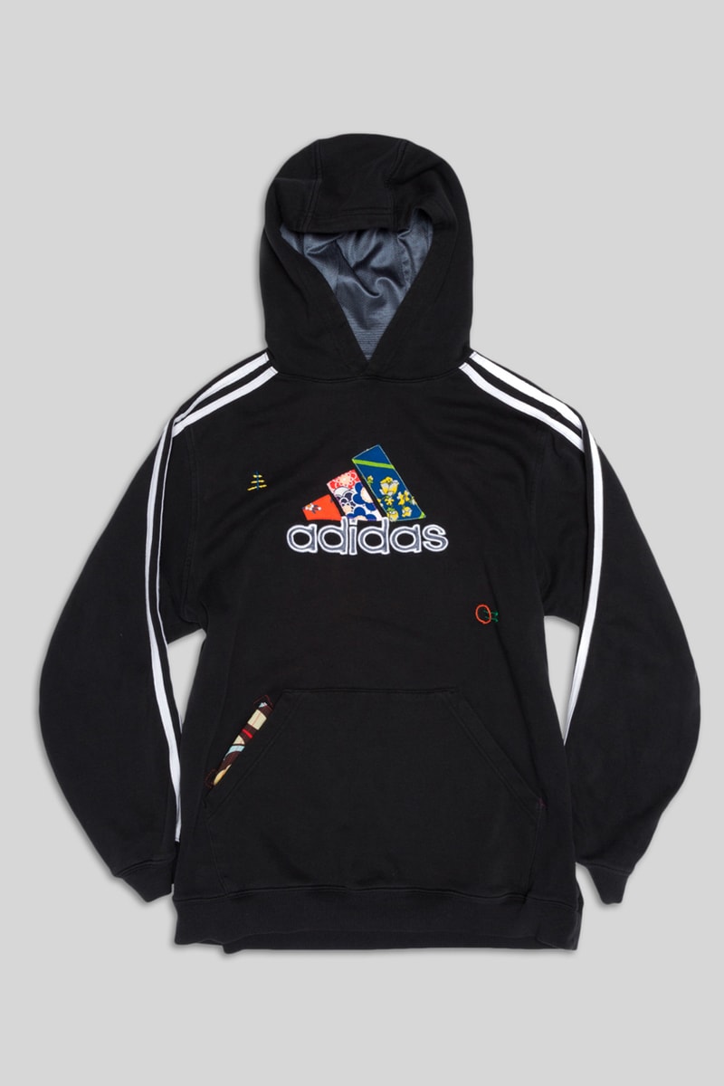 Atelier & Repairs' Patchwork Nike adidas Gear sweater shirt hoodie shirt swoosh logo denim