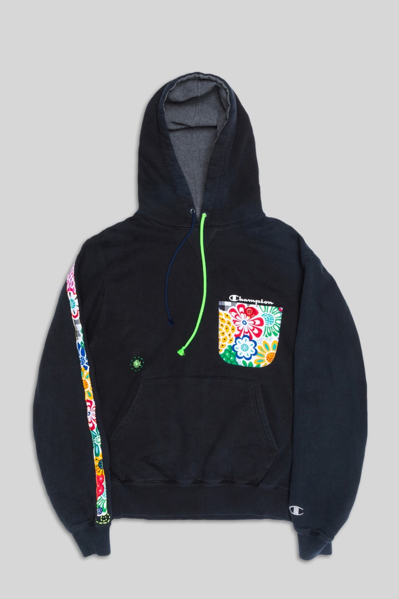 Atelier & Repairs' Patchwork Nike adidas Gear sweater shirt hoodie shirt swoosh logo denim
