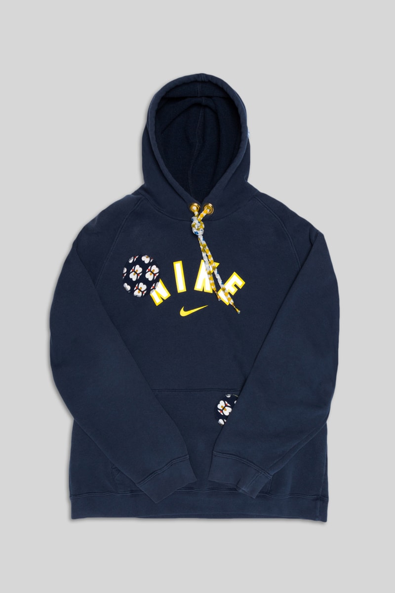 Atelier & Repairs' Patchwork Nike adidas Gear sweater shirt hoodie shirt swoosh logo denim