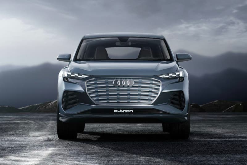 Audi Q4 Entry-Level Electric Crossover Concept german car volkswagen motors geneva auto show