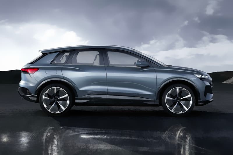 Audi Q4 Entry-Level Electric Crossover Concept german car volkswagen motors geneva auto show