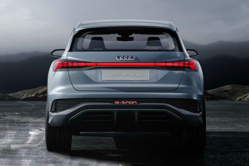 Audi Q4 Entry-Level Electric Crossover Concept german car volkswagen motors geneva auto show 
