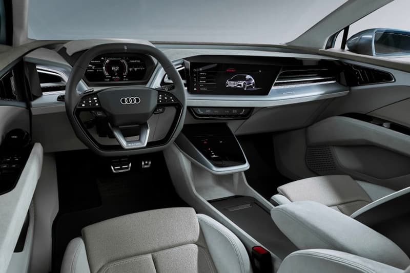 Audi Q4 Entry-Level Electric Crossover Concept german car volkswagen motors geneva auto show