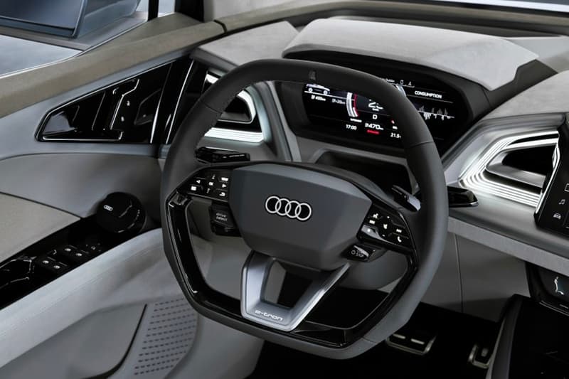 Audi Q4 Entry-Level Electric Crossover Concept german car volkswagen motors geneva auto show