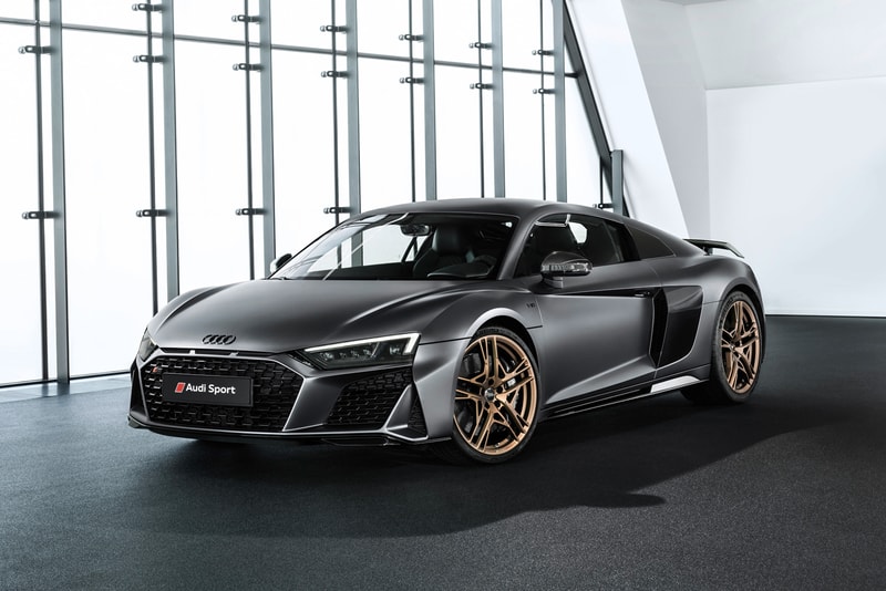 Audi R8 V10 Decennium car 10th anniversary celebration engine power