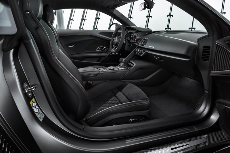 Audi R8 V10 Decennium car 10th anniversary celebration engine power