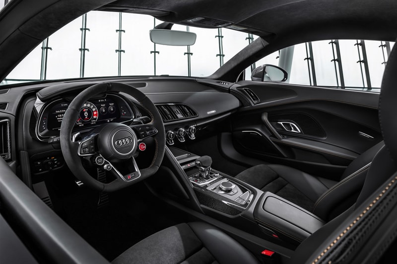 Audi R8 V10 Decennium car 10th anniversary celebration engine power