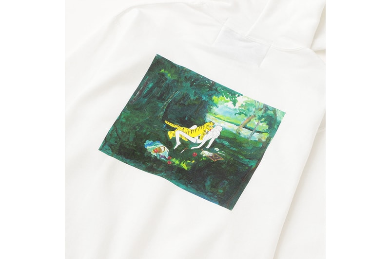 AUTO MOAI x UNITED ARROWS & SONS Collaborative Capsule shirts t-shirts hats hoodies tiger design japanese japan tokyo brand imprint release info drop date 