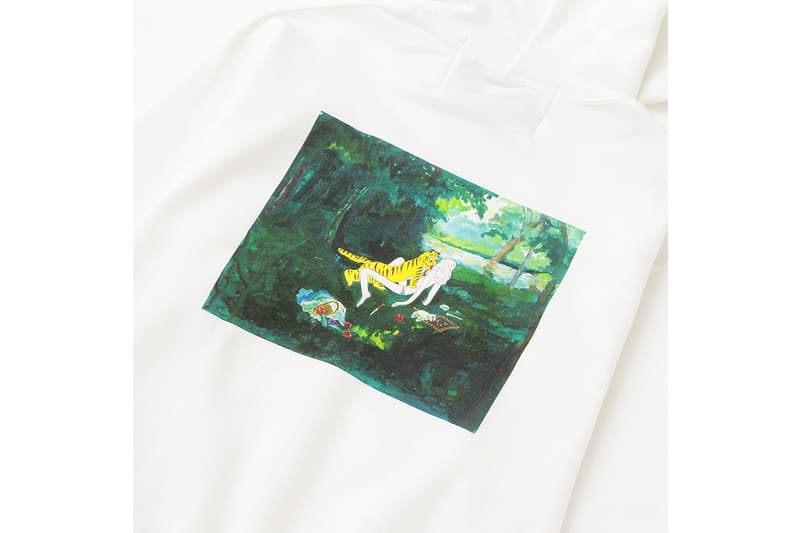AUTO MOAI x UNITED ARROWS & SONS Collaborative Capsule shirts t-shirts hats hoodies tiger design japanese japan tokyo brand imprint release info drop date