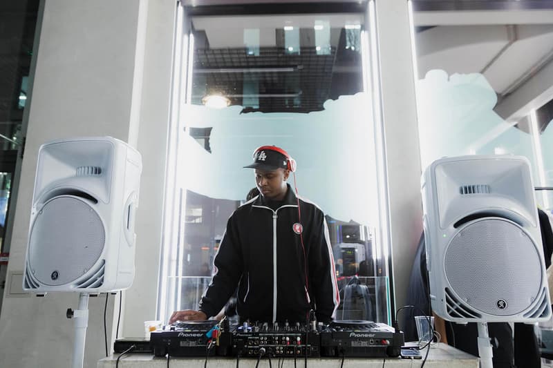 Axel Arigato London Demo Runner Launch Party Kida Kudz DJ Iamnext Jamo Beatz Sneaker