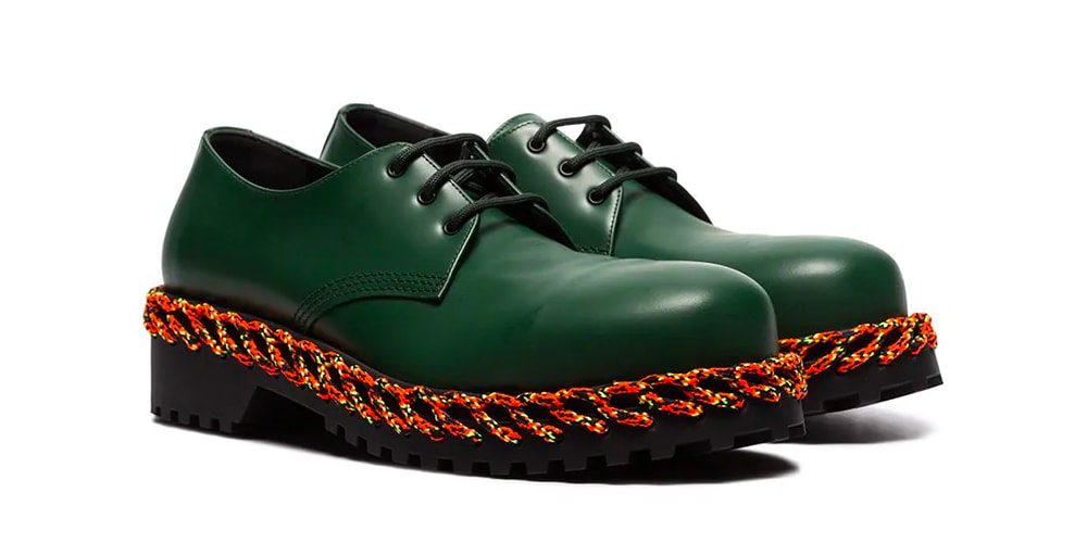 Balenciaga Laced Sole Leather Derby Shoes Release | Hypebeast
