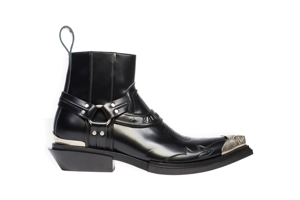 Balenciaga Santiag Harness Booties | Drops | Hypebeast display picture 1