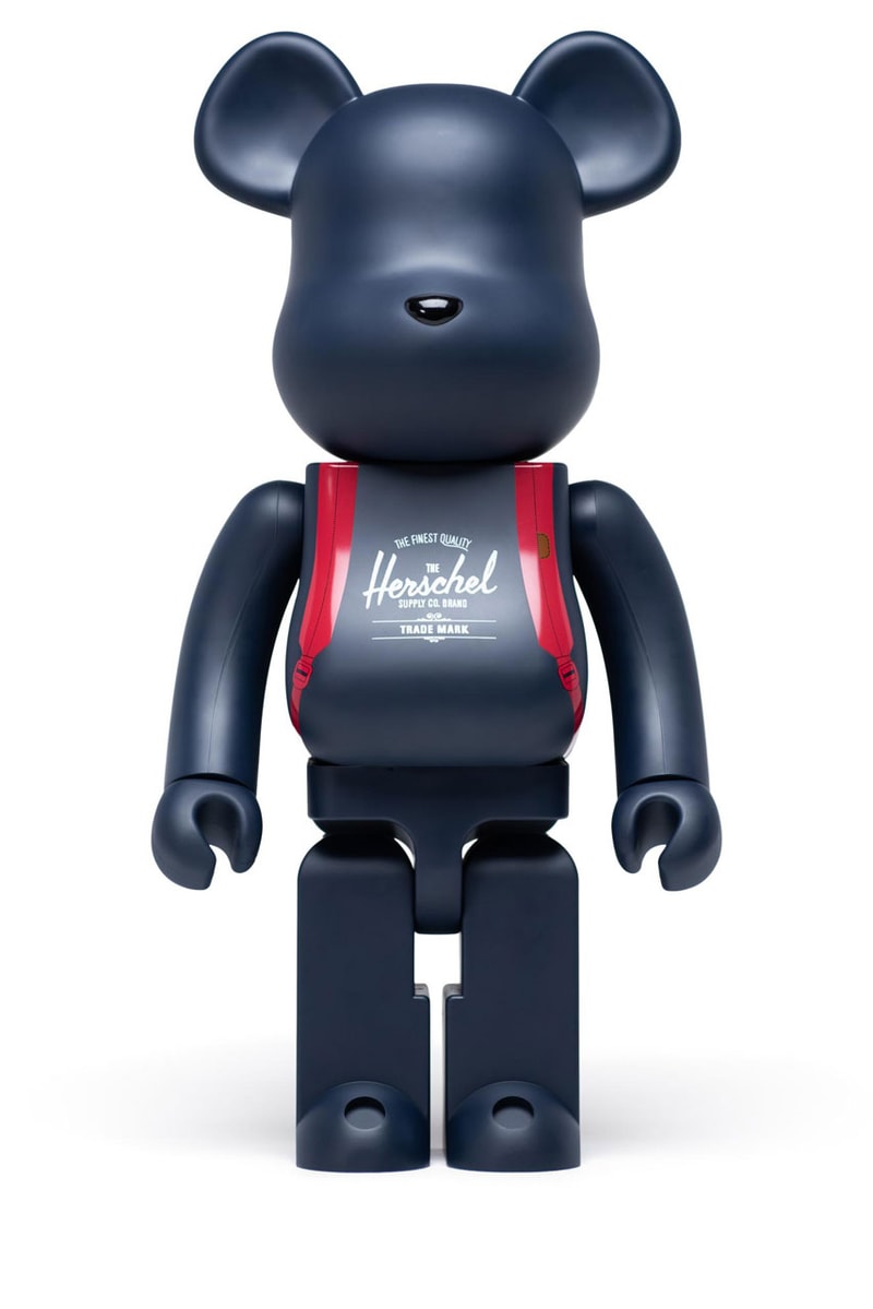 Herschel Supply BE@RBRICK Collaboration Collection Backpack Medicom Toy