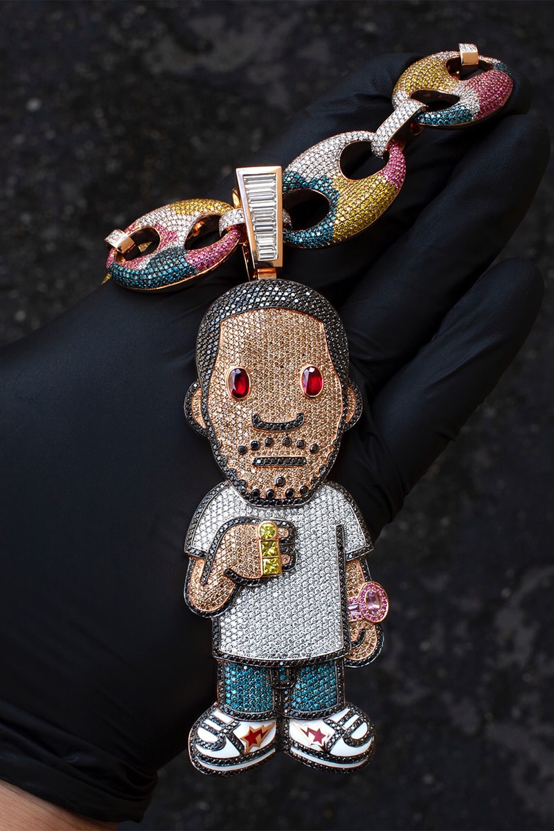 ben baller kid cudi bape camo nigo fashion music jewelry