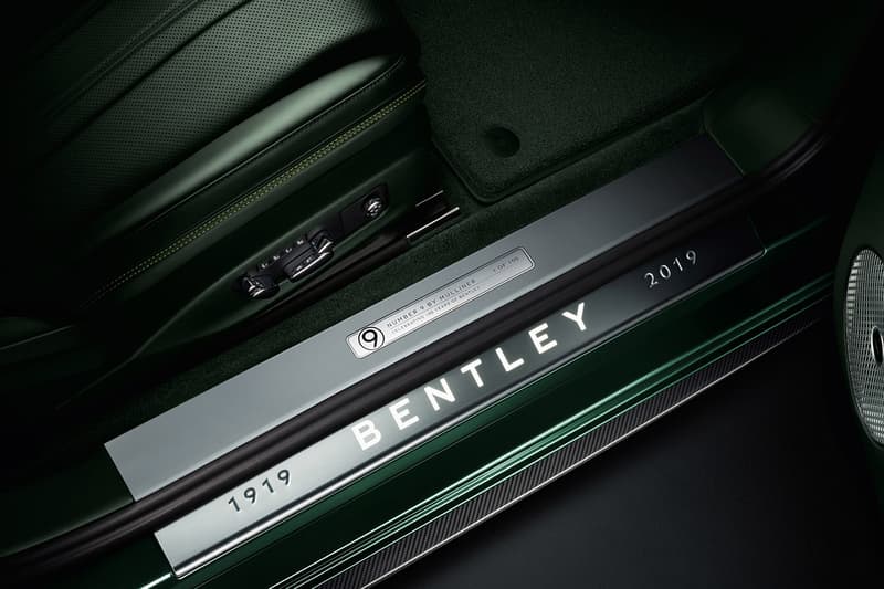 Bentley Continental GT No. 9 Edition Le Mans Car Info Information 100th Birthday "Ultimate Collector's Version' Sir Henry Ralph Stanley 'Tim' Birkin 4.5 Liter Supercharger 175 Brake Horsepower