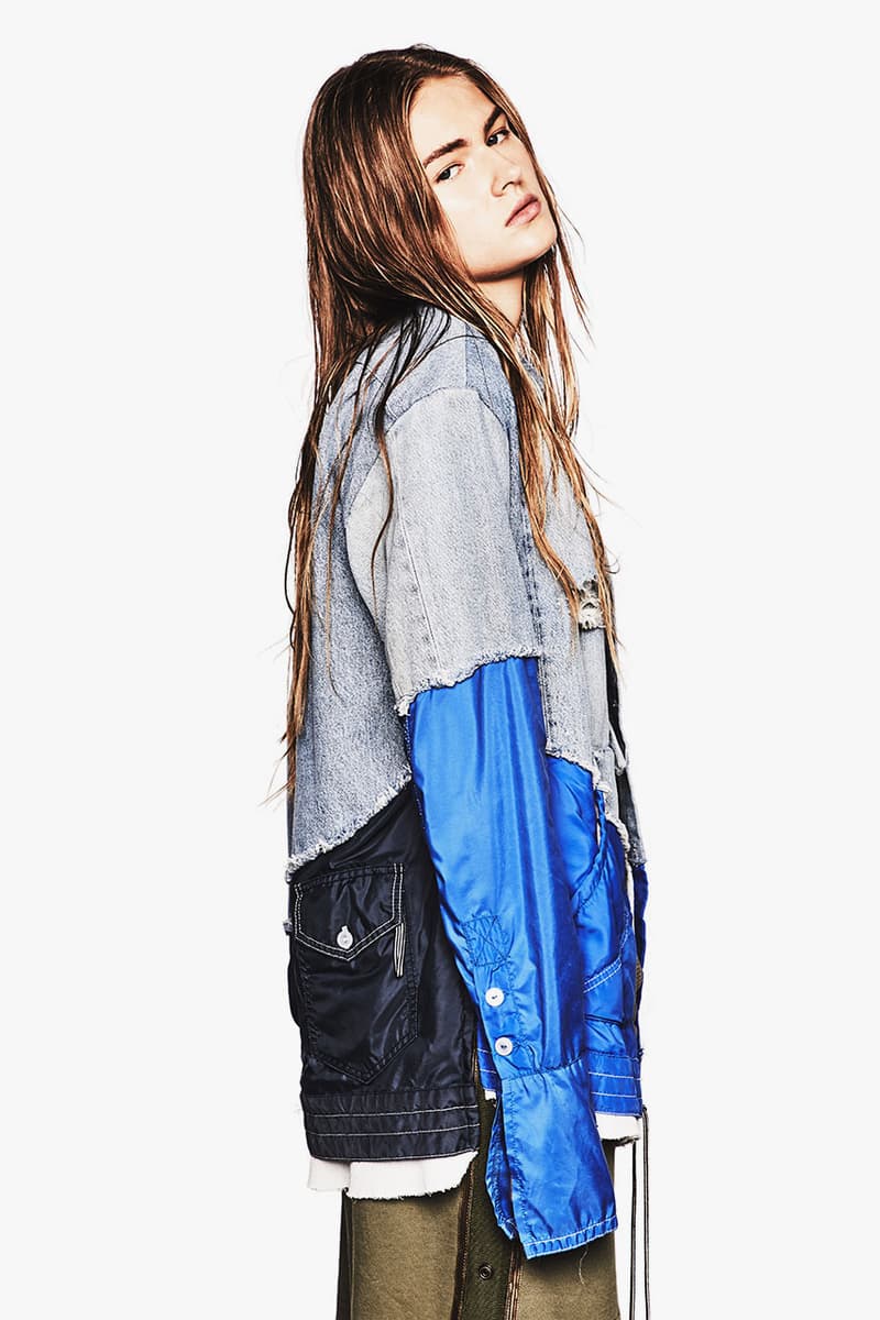 Birdwell Greg Lauren Capsule Collection Spring Summer 2019 SS19 50/50 Split Clothing Jackets Denim Trucker Sweatpants track pants shirt robe