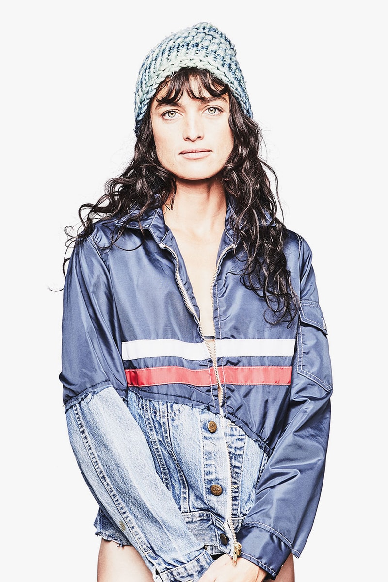 Birdwell Greg Lauren Capsule Collection Spring Summer 2019 SS19 50/50 Split Clothing Jackets Denim Trucker Sweatpants track pants shirt robe 