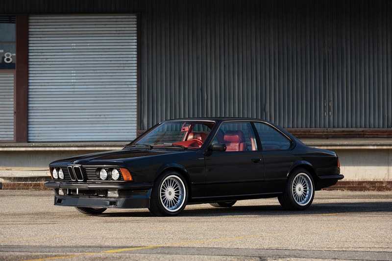 1987 BMW Alpina B7 Turbo Coupé/3 RM Sotheby's Auction 'the youngtimer collection' 320 bhp brake horsepower red interior 1 of 17 total units 