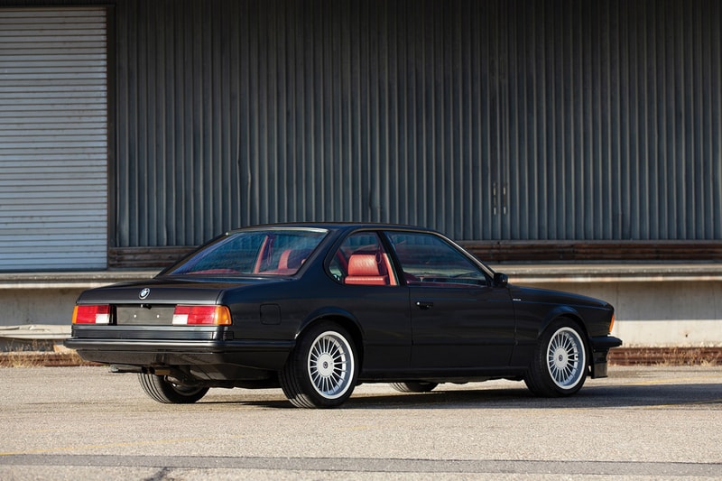 1987 BMW Alpina B7 Turbo Coupé/3 RM Sotheby's Auction 'the youngtimer collection' 320 bhp brake horsepower red interior 1 of 17 total units 