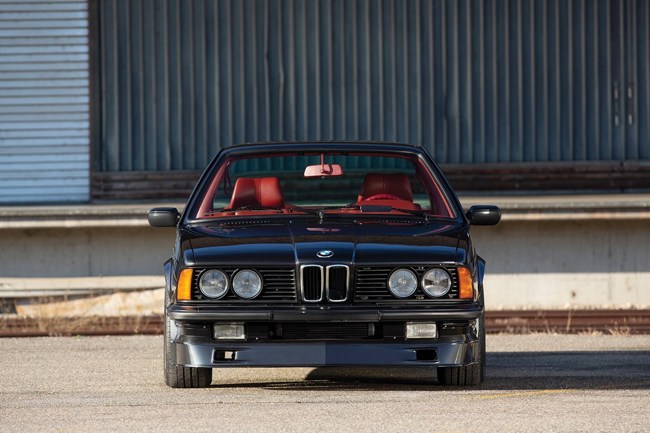 1987 BMW Alpina B7 Turbo Coupé/3 RM Sotheby's Auction 'the youngtimer collection' 320 bhp brake horsepower red interior 1 of 17 total units 