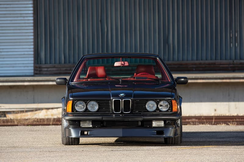 1987 BMW Alpina B7 Turbo Coupé/3 RM Sotheby's Auction 'the youngtimer collection' 320 bhp brake horsepower red interior 1 of 17 total units