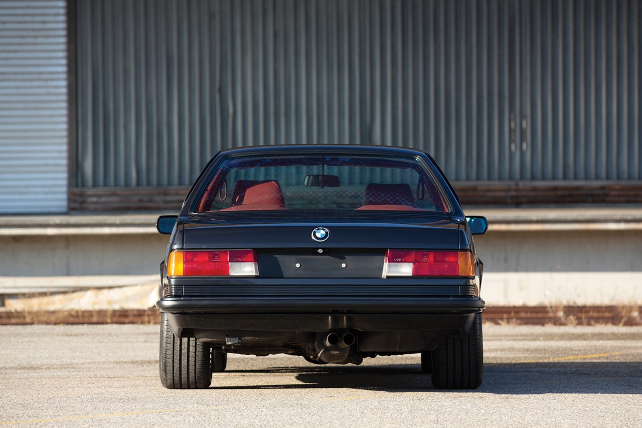 1987 BMW Alpina B7 Turbo Coupé/3 RM Sotheby's Auction 'the youngtimer collection' 320 bhp brake horsepower red interior 1 of 17 total units 