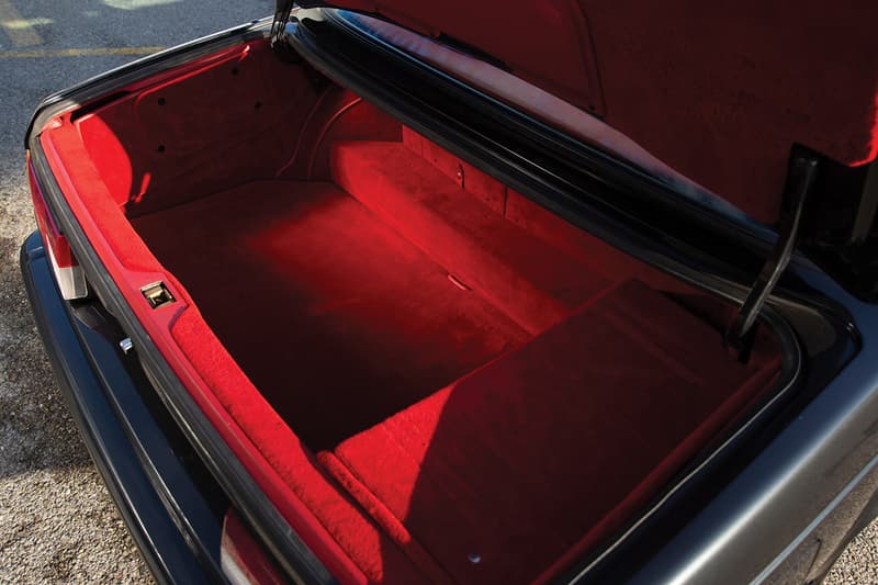 1987 BMW Alpina B7 Turbo Coupé/3 RM Sotheby's Auction 'the youngtimer collection' 320 bhp brake horsepower red interior 1 of 17 total units