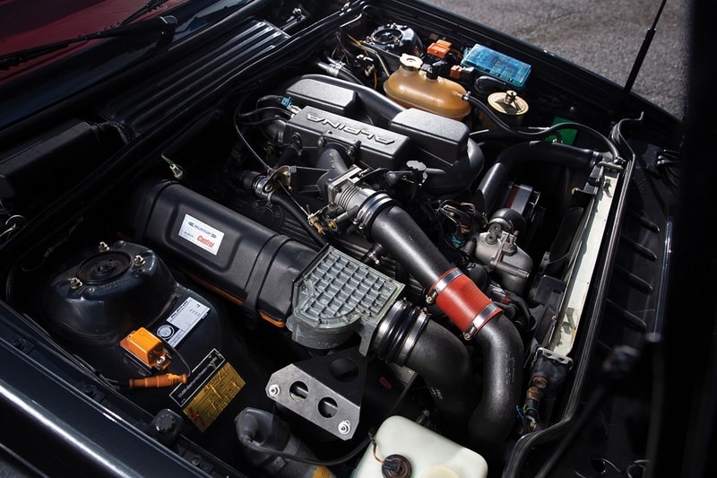 1987 BMW Alpina B7 Turbo Coupé/3 RM Sotheby's Auction 'the youngtimer collection' 320 bhp brake horsepower red interior 1 of 17 total units 