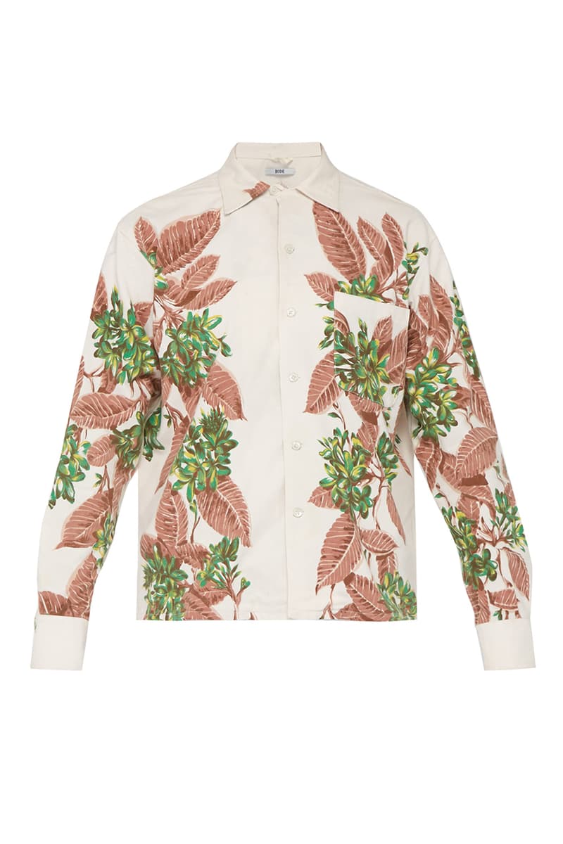 BODE SS19 Exclusives for MATCHESFASHION.COM emily new york spring summer 2019 clothing jacket shirt patchwork embroidery handmade