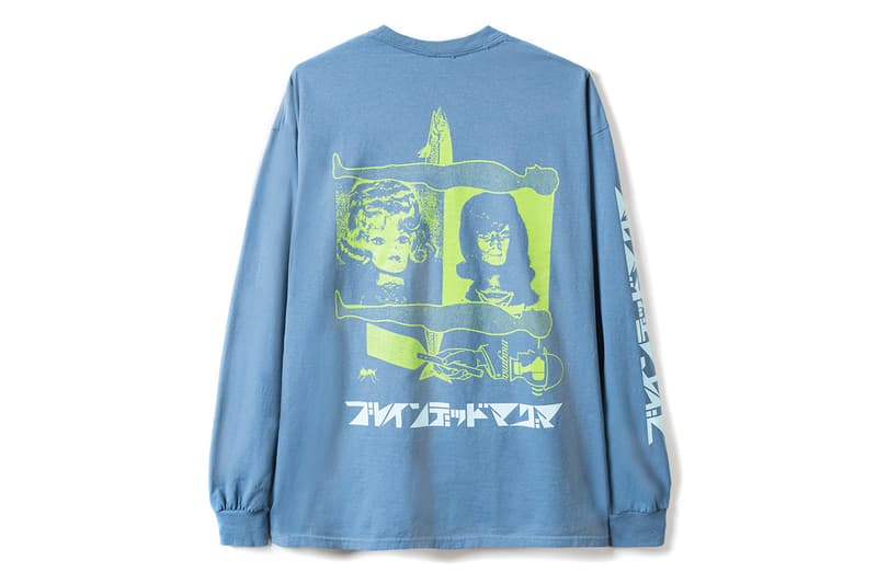 Braindead harajuku tokyo pop up exclusive collection drop release information location mexican food products carpenter trousers T shirt longsleeve sweater rug socks sweatpants