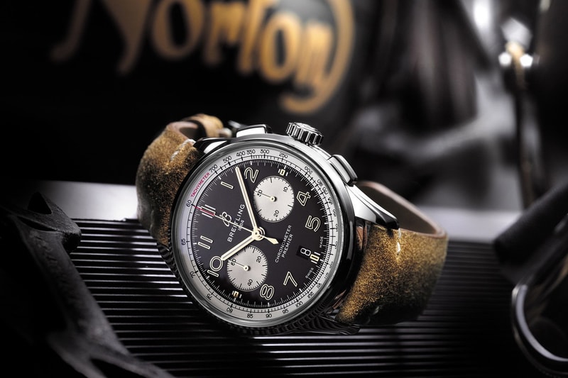 Breitling Premier Norton Edition Watch Release chronograph time 