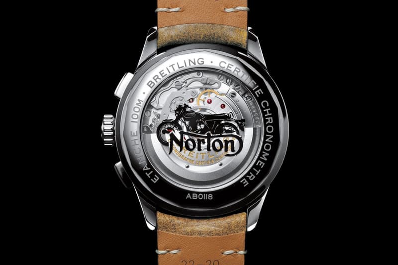 Breitling Premier Norton Edition Watch Release chronograph time 