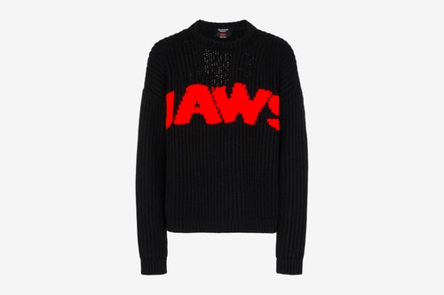 Calvin Klein 205W39NYC 'Jaws' Knitted Sweater