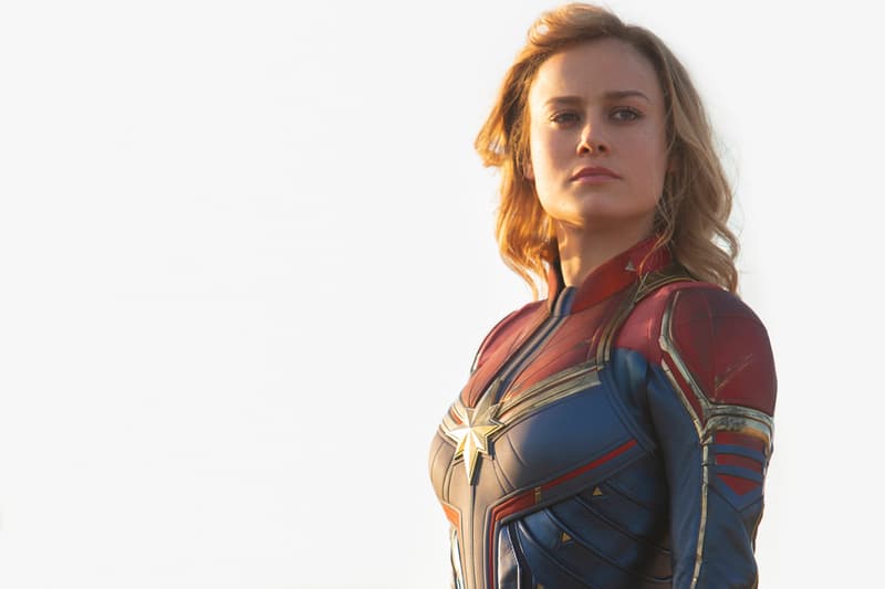 Captain Marvel 455M million dollars USD Global Opening Weekend Box Office sales tickets international stateside united states 302 153 movies Brie larson studios