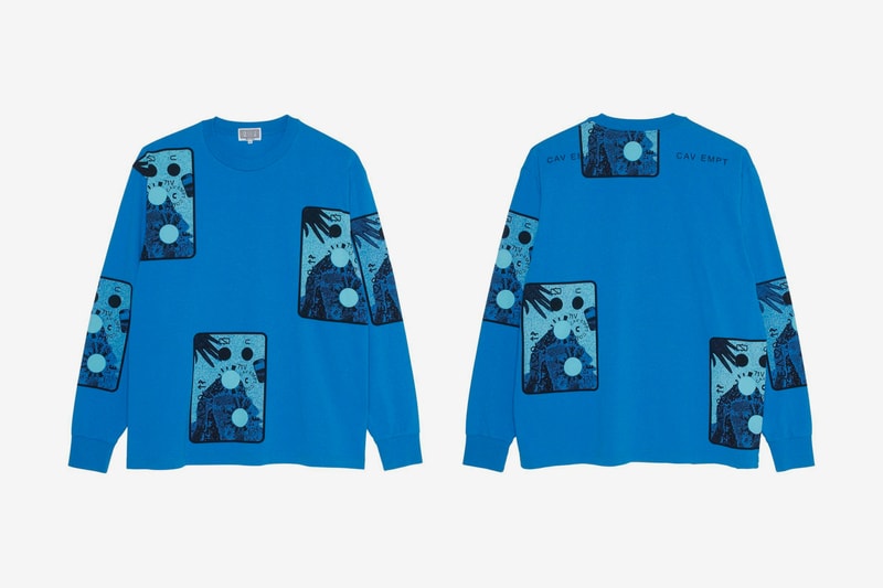 Cav Empt SS19 Collection Eighth Drop sk8thing toby feltwell japan brand streetwear C-EMPT ZIP JACKET HALF ZIP SWEAT STRIPE SHIRT JACKET 71V LONG SLEEVE T STRIPE BEACH PANTS LOOSE WAFFLE COLLARED KNIT COMBAT PANTS