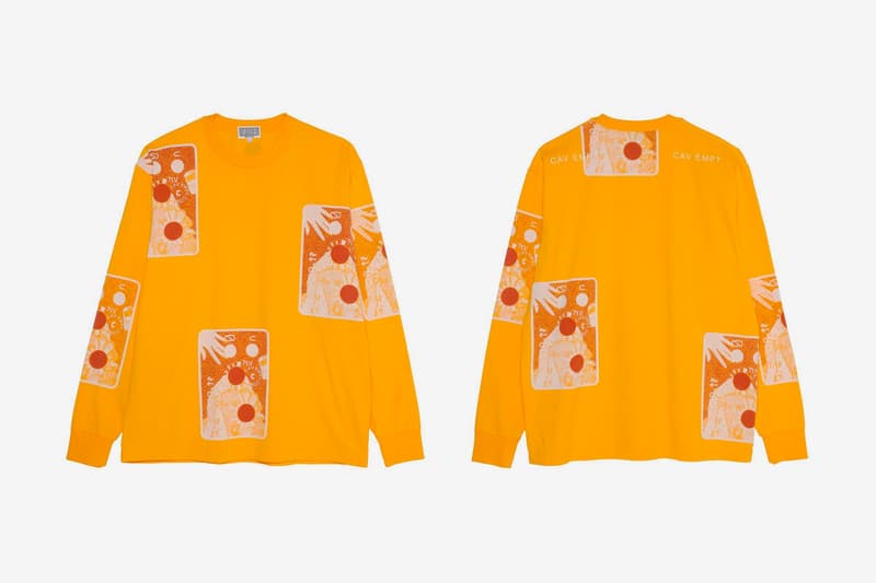 Cav Empt SS19 Collection Eighth Drop sk8thing toby feltwell japan brand streetwear C-EMPT ZIP JACKET HALF ZIP SWEAT STRIPE SHIRT JACKET 71V LONG SLEEVE T STRIPE BEACH PANTS LOOSE WAFFLE COLLARED KNIT COMBAT PANTS
