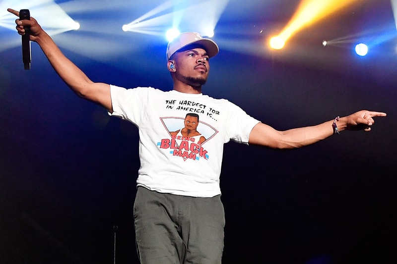 Chance the Rapper Hits 1.5 Billion Spotify Streams Platinum Coloring Book