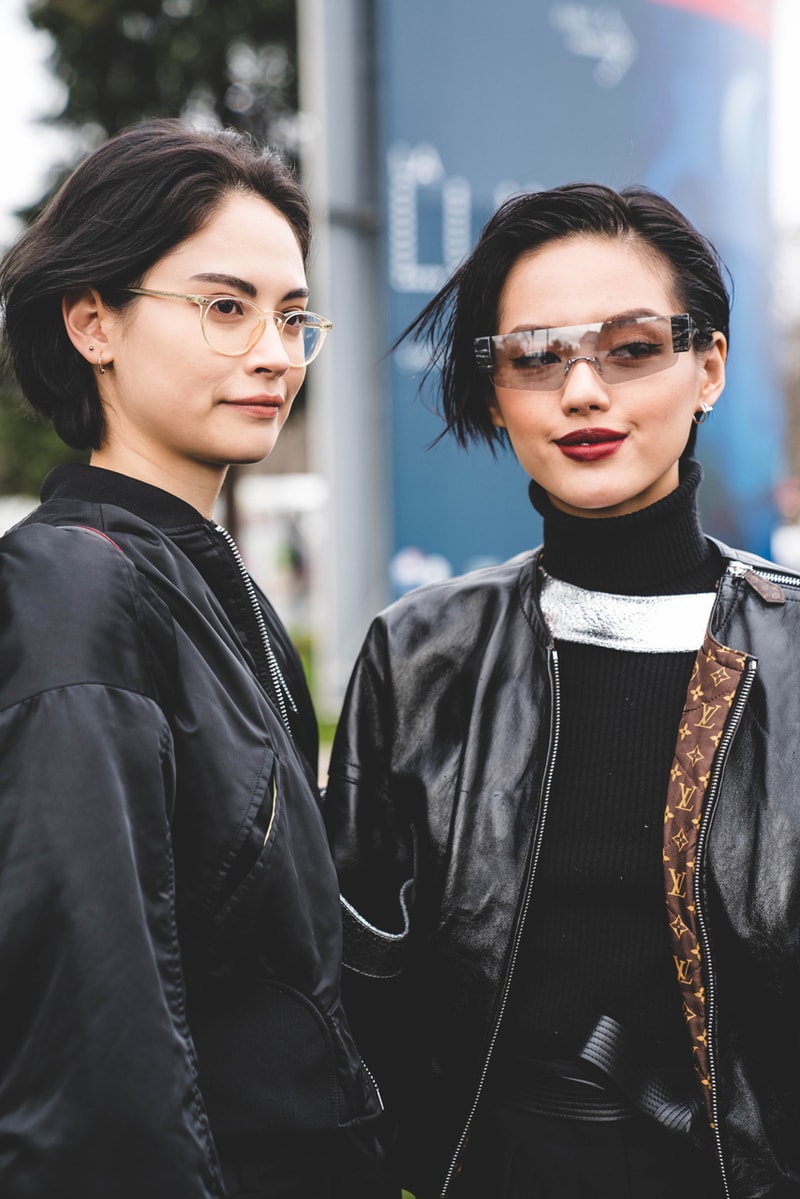 Chanel FW19 Paris Fashion Week Street Style runway collection fall winter 2019 karl lagerfeld guest attendee pfw
