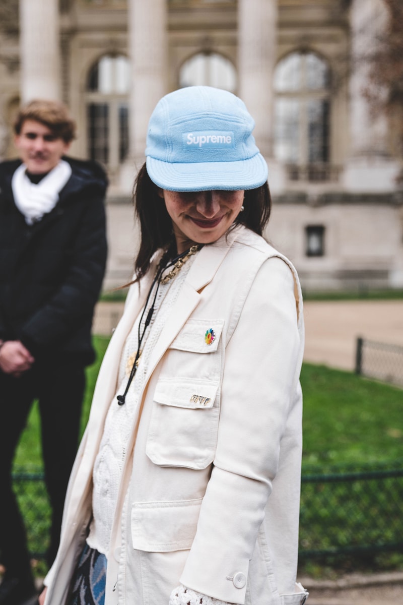 Chanel FW19 Paris Fashion Week Street Style runway collection fall winter 2019 karl lagerfeld guest attendee pfw