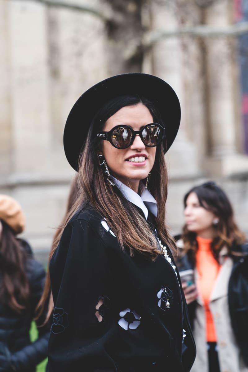 Chanel FW19 Paris Fashion Week Street Style runway collection fall winter 2019 karl lagerfeld guest attendee pfw 