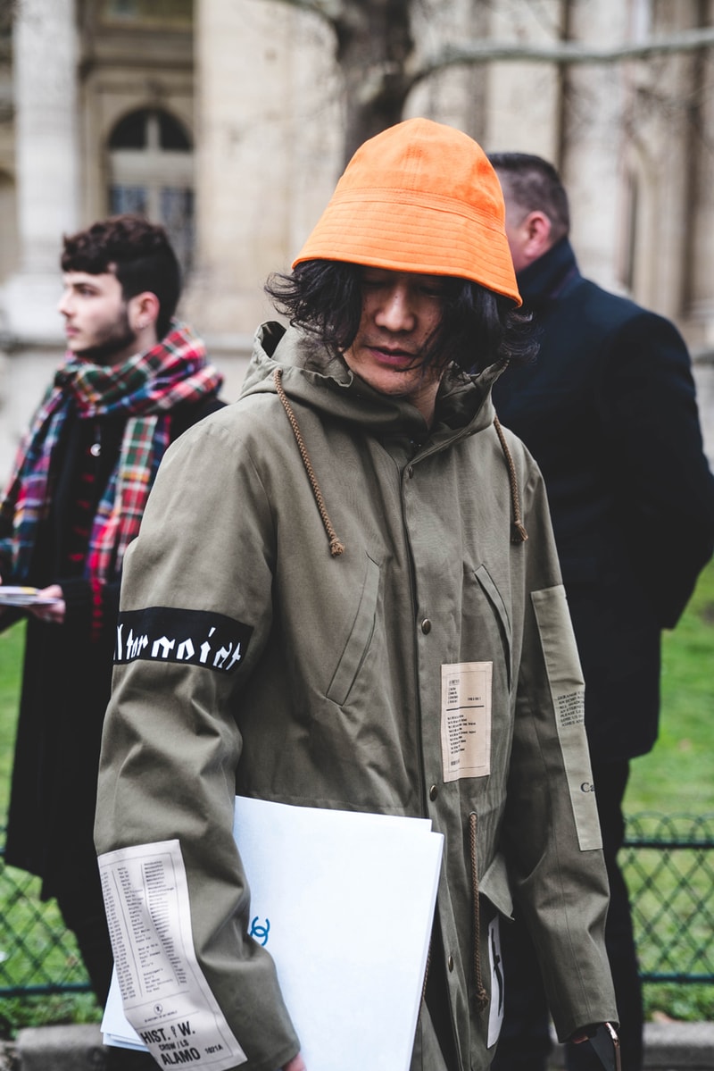 Chanel FW19 Paris Fashion Week Street Style runway collection fall winter 2019 karl lagerfeld guest attendee pfw