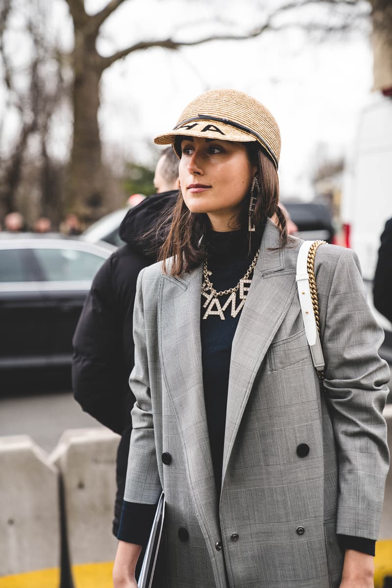 Chanel FW19 Paris Fashion Week Street Style runway collection fall winter 2019 karl lagerfeld guest attendee pfw 