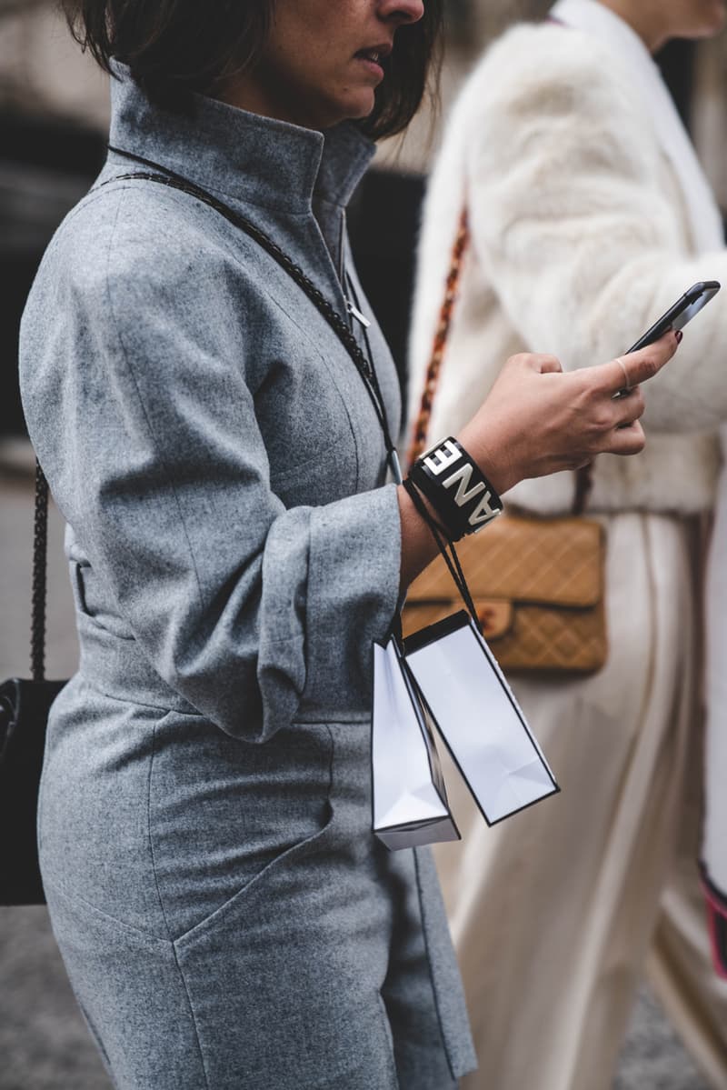 Chanel FW19 Paris Fashion Week Street Style runway collection fall winter 2019 karl lagerfeld guest attendee pfw 