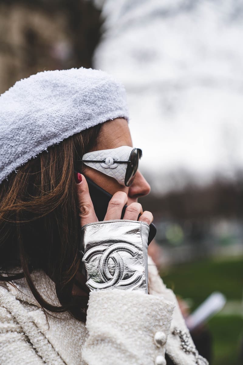 Chanel FW19 Paris Fashion Week Street Style runway collection fall winter 2019 karl lagerfeld guest attendee pfw 