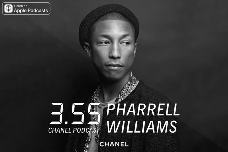 chanel pharrell williams 3.55 podcast metier class series 