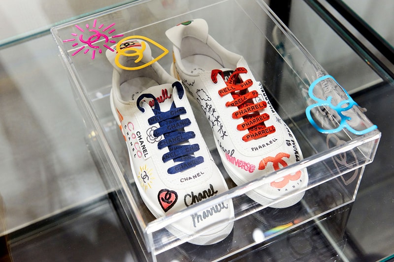 Chanel Pharrell SS19 Collection Seoul Debut Pharrell Williams Karl Lagerfeld jewelry clothes loafers bags accessories bucket hat release info price drop date 